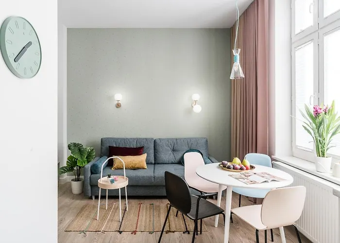 Apartament Sanhaus - Fiszera 6 - 2 Minuty Od Deptaka, 5 Minut Od Plaży