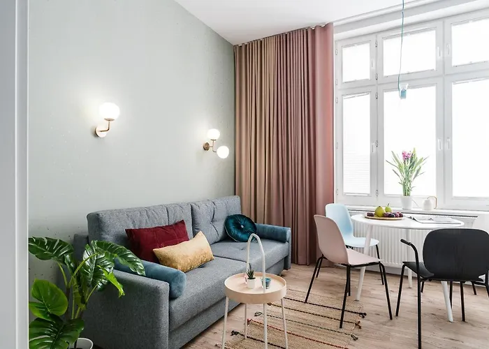 Apartament Sanhaus - Fiszera 6 - 2 Minuty Od Deptaka, 5 Minut Od Plaży *