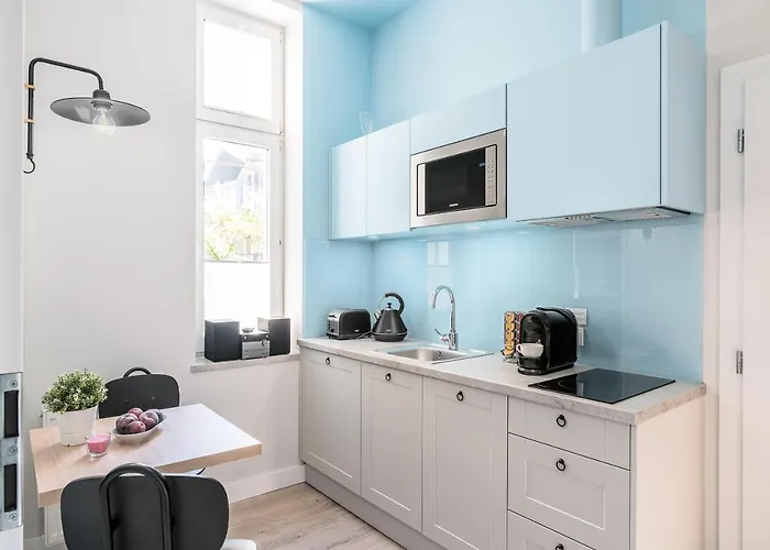 Apartament Sanhaus - Fiszera 6 - 2 Minuty Od Deptaka, 5 Minut Od Plaży *